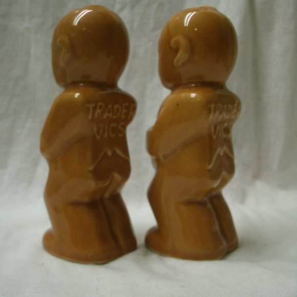 Trader Vics Tiki Figures Salt & Pepper Shakers - Picture 10 of 16